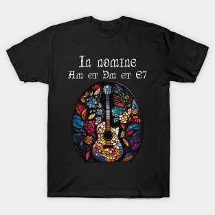 Funny Guitar Gift Retro Vintage Music Guitar T-Shirt